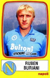 Figurina Ruben Buriani - Calciatori 1985-1986 n. 184 - Panini