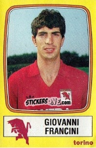 Cromo Giovanni Francini - Calciatori 1985-1986 n. 247 - Panini
