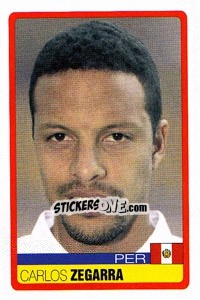 Sticker Carlos Zegarra - Copa América. Venezuela 2007 n. 89 - Panini