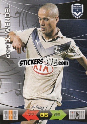 Cromo Geraldo Wendel - FOOT 2010-2011. Adrenalyn XL n. 35 - Panini