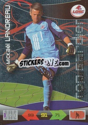Cromo Mickael Landreau - FOOT 2010-2011. Adrenalyn XL n. 90 - Panini