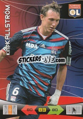 Cromo Kim Kallstrom - FOOT 2010-2011. Adrenalyn XL n. 113 - Panini