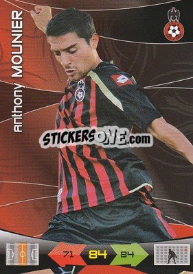 Figurina Anthony Mounier - FOOT 2010-2011. Adrenalyn XL n. 190 - Panini