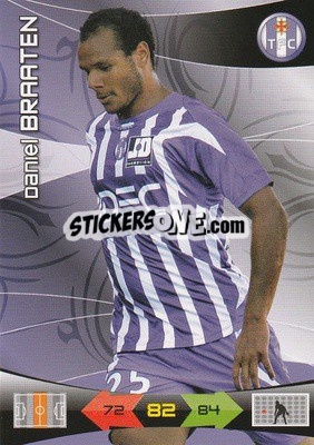 Sticker Daniel Braaten - FOOT 2010-2011. Adrenalyn XL n. 258 - Panini