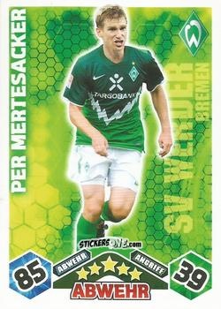 Figurina Per Mertesacker - German Football Bundesliga 2010-2011. Match Attax n. 3 - Topps