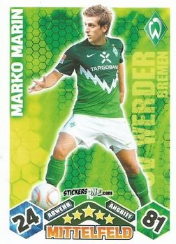 Figurina Marko Marin - German Football Bundesliga 2010-2011. Match Attax n. 10 - Topps