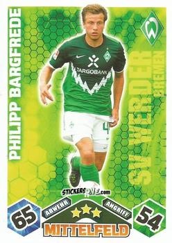 Figurina Philipp Bargfrede - German Football Bundesliga 2010-2011. Match Attax n. 11 - Topps