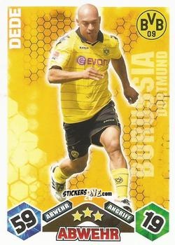 Sticker Dede - German Football Bundesliga 2010-2011. Match Attax n. 20 - Topps