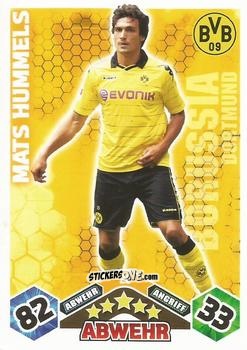 Figurina Mats Hummels - German Football Bundesliga 2010-2011. Match Attax n. 22 - Topps