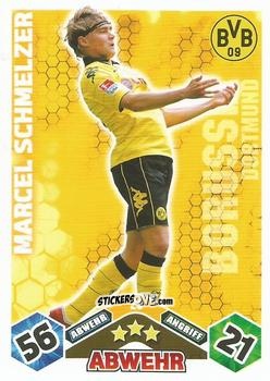 Figurina Marcel Schmelzer - German Football Bundesliga 2010-2011. Match Attax n. 25 - Topps