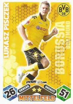 Figurina Lukasz Piszczek - German Football Bundesliga 2010-2011. Match Attax n. 30 - Topps