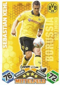 Cromo Sebastian Kehl - German Football Bundesliga 2010-2011. Match Attax n. 31 - Topps
