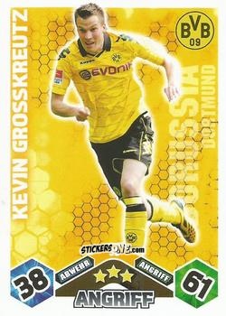 Cromo Kevin Grosskreutz - German Football Bundesliga 2010-2011. Match Attax n. 35 - Topps