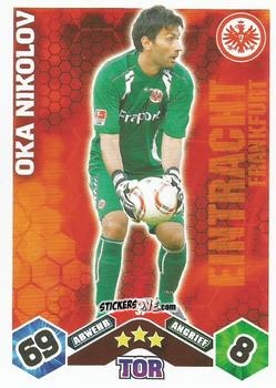 Sticker Oka Nikolov - German Football Bundesliga 2010-2011. Match Attax n. 37 - Topps