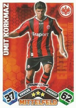 Sticker Ümit Korkmaz - German Football Bundesliga 2010-2011. Match Attax n. 48 - Topps