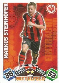 Cromo Markus Steinhöfer - German Football Bundesliga 2010-2011. Match Attax n. 50 - Topps