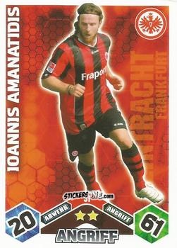 Sticker Ioannis Amanatidis - German Football Bundesliga 2010-2011. Match Attax n. 51 - Topps