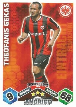 Sticker Theofanis Gekas - German Football Bundesliga 2010-2011. Match Attax n. 54 - Topps