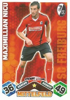 Cromo Maximilian Nicu - German Football Bundesliga 2010-2011. Match Attax n. 62 - Topps