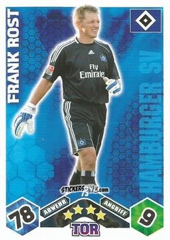 Figurina Frank Rost - German Football Bundesliga 2010-2011. Match Attax n. 73 - Topps