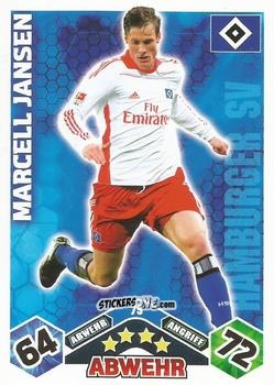 Figurina Marcell Jansen - German Football Bundesliga 2010-2011. Match Attax n. 79 - Topps
