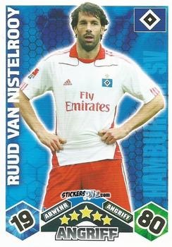 Cromo Ruud van Nistelrooy - German Football Bundesliga 2010-2011. Match Attax n. 88 - Topps