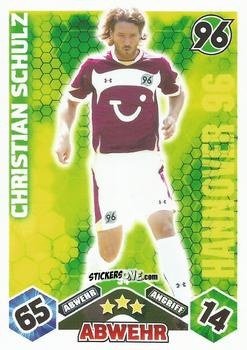 Figurina Christian Schulz - German Football Bundesliga 2010-2011. Match Attax n. 94 - Topps