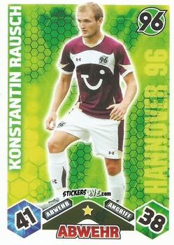 Figurina Konstantin Rausch - German Football Bundesliga 2010-2011. Match Attax n. 95 - Topps