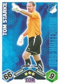 Sticker Tom Starke - German Football Bundesliga 2010-2011. Match Attax n. 109 - Topps