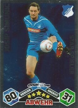 Sticker Josip Simunic - German Football Bundesliga 2010-2011. Match Attax n. 110 - Topps
