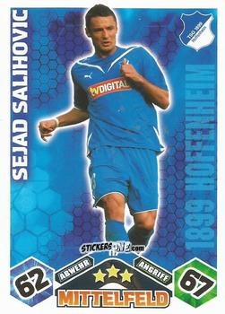 Sticker Sejad Salihovic - German Football Bundesliga 2010-2011. Match Attax n. 117 - Topps