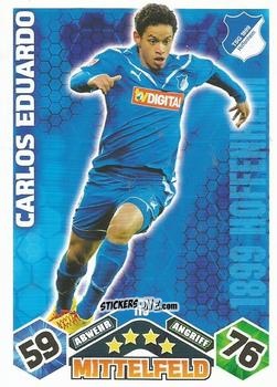 Cromo Carlos Eduardo - German Football Bundesliga 2010-2011. Match Attax n. 119 - Topps