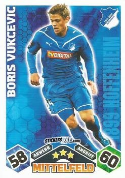Sticker Boris Vukcevic - German Football Bundesliga 2010-2011. Match Attax n. 121 - Topps