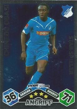 Figurina Chinedu Obasi - German Football Bundesliga 2010-2011. Match Attax n. 124 - Topps