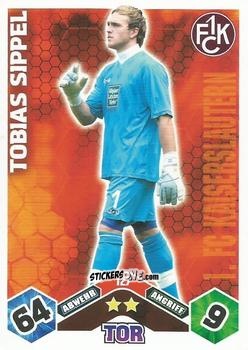 Cromo Tobias Sippel - German Football Bundesliga 2010-2011. Match Attax n. 127 - Topps