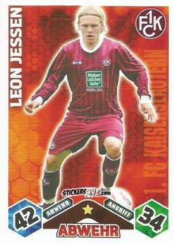 Cromo Leon Jessen - German Football Bundesliga 2010-2011. Match Attax n. 131 - Topps