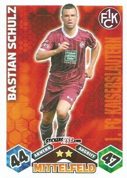 Sticker Bastian Schulz - German Football Bundesliga 2010-2011. Match Attax n. 134 - Topps