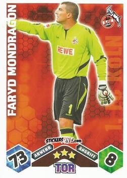 Sticker Faryd Mondragon - German Football Bundesliga 2010-2011. Match Attax n. 145 - Topps
