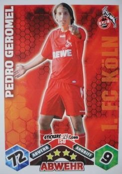 Cromo Pedro Geromel - German Football Bundesliga 2010-2011. Match Attax n. 150 - Topps