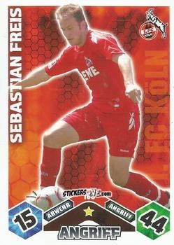 Sticker Sebastian Freis - German Football Bundesliga 2010-2011. Match Attax n. 160 - Topps