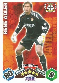 Cromo René Adler - German Football Bundesliga 2010-2011. Match Attax n. 163 - Topps