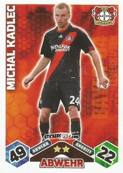 Figurina Michal Kadlec - German Football Bundesliga 2010-2011. Match Attax n. 167 - Topps