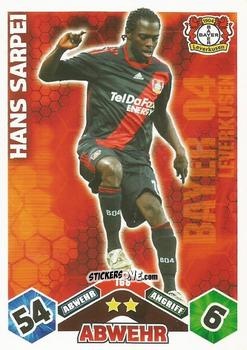 Sticker Hans Sarpei - German Football Bundesliga 2010-2011. Match Attax n. 168 - Topps