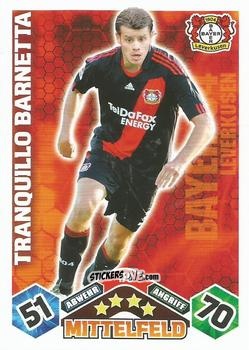Sticker Tranquillo Barnetta - German Football Bundesliga 2010-2011. Match Attax n. 170 - Topps