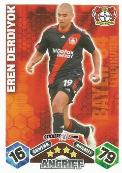 Figurina Eren Derdiyok - German Football Bundesliga 2010-2011. Match Attax n. 180 - Topps