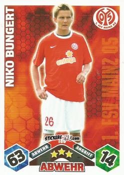 Cromo Niko Bungert - German Football Bundesliga 2010-2011. Match Attax n. 186 - Topps