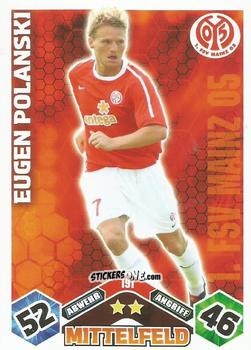 Figurina Eugen Polanski - German Football Bundesliga 2010-2011. Match Attax n. 191 - Topps