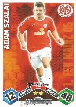 Cromo Adam Szalai - German Football Bundesliga 2010-2011. Match Attax n. 198 - Topps