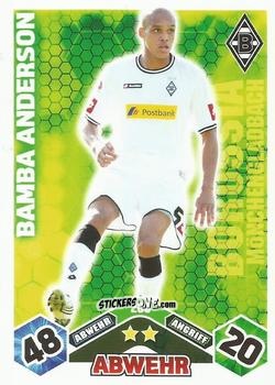 Figurina Bamba Anderson - German Football Bundesliga 2010-2011. Match Attax n. 200 - Topps