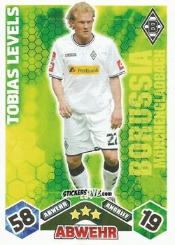 Figurina Tobias Levels - German Football Bundesliga 2010-2011. Match Attax n. 204 - Topps